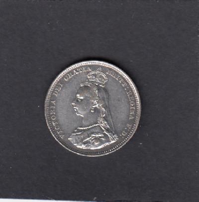 Beschrijving: 1 Shilling VICTORIA 